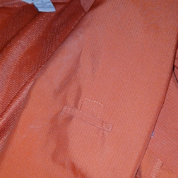 Duluth Trading Co Bright Orange Casual Button-Down Shirt - Picture 5 of 6